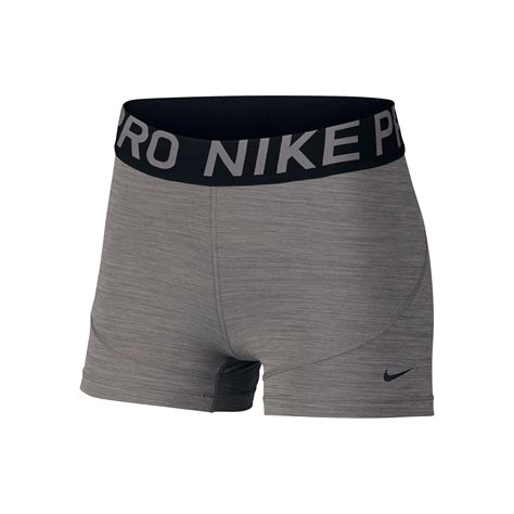 grey nike pro shorts girls.